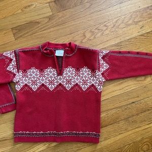 EUC Hanna Andersson kids holiday sweater
